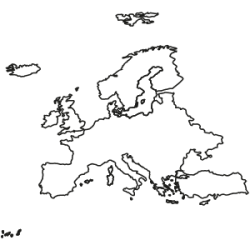 Europe 2-digit postcode / NUTS Edition
